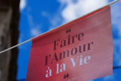 Quand Milüne rejoint la fête pour Faire l'Amour à la Vie