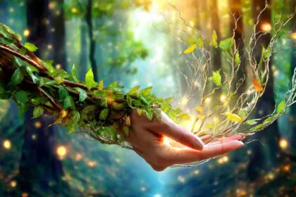 L'appel de la Nature chez Milüne se traduit dans son jardin